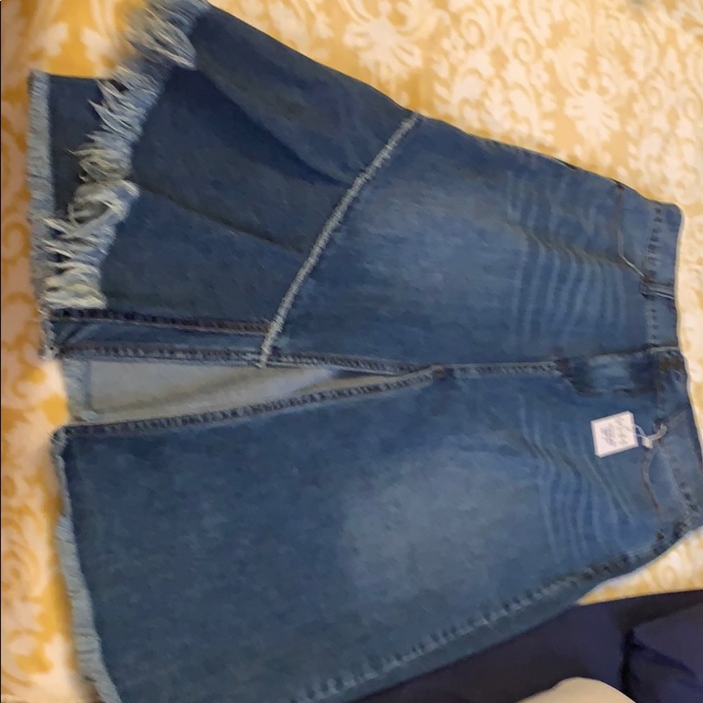 Denim skirt